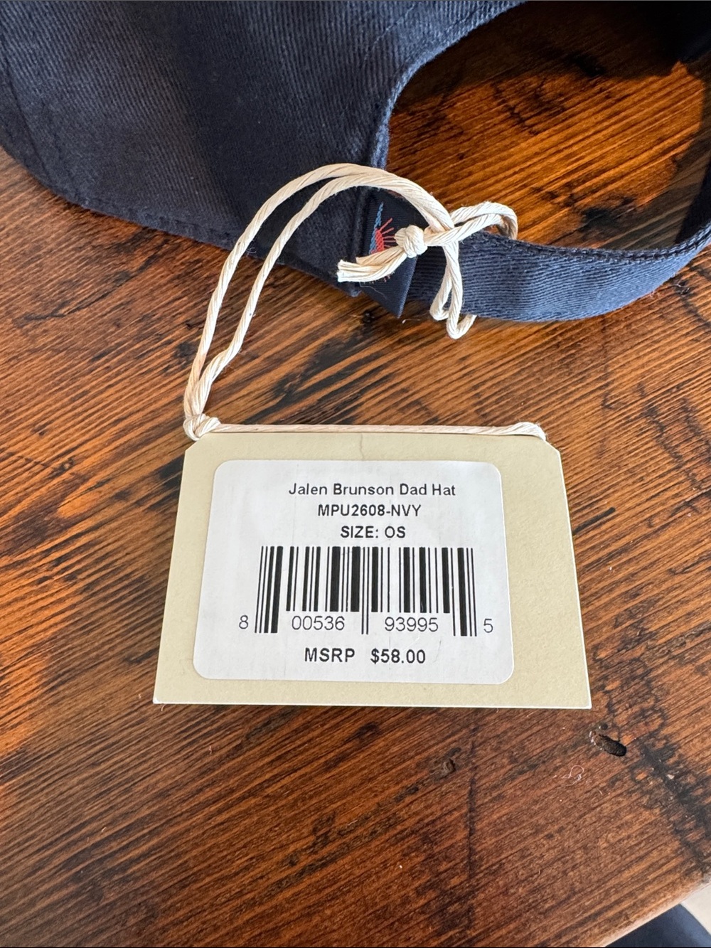 NWT Sold Out Faherty X Jalen Brunson New York City Knicks Dad Hat - Picture 10 of 11